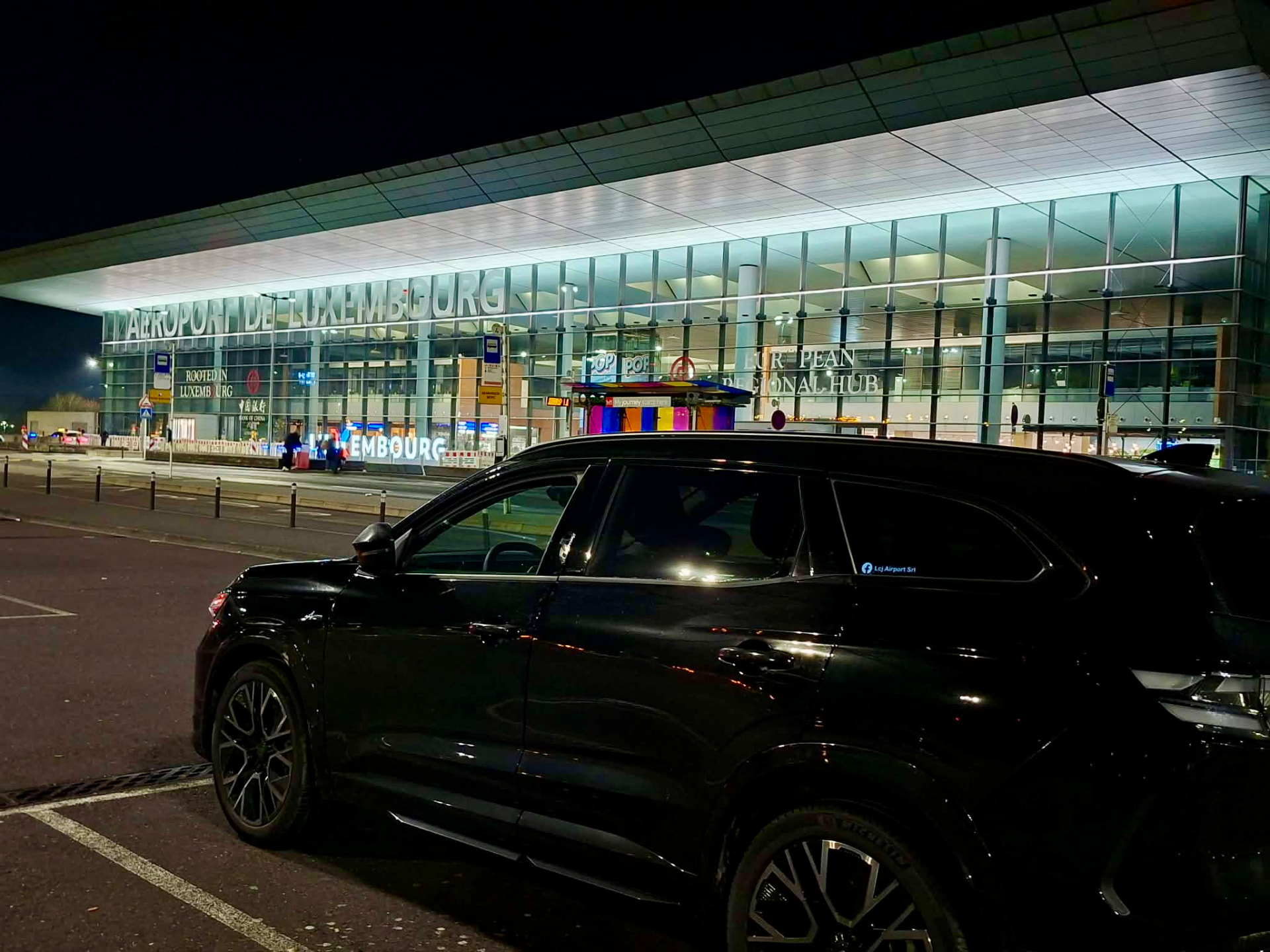 Berline LCJ Airport à l'aéroport de Luxembourg